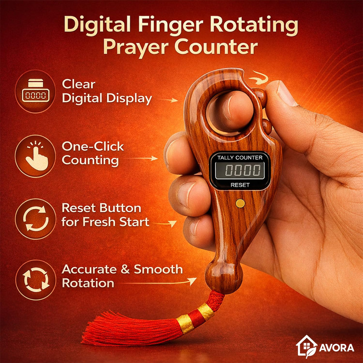 Ergonomic Finger Counter Design